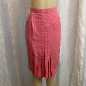Flamingo pink skirt